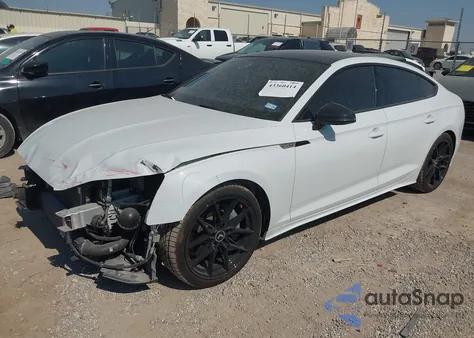 2022 Audi A5 Sportback Prestige 45 Tfsi S Line Quattro S Tronic from USA, damaged, VIN WAUEACF55NA011856